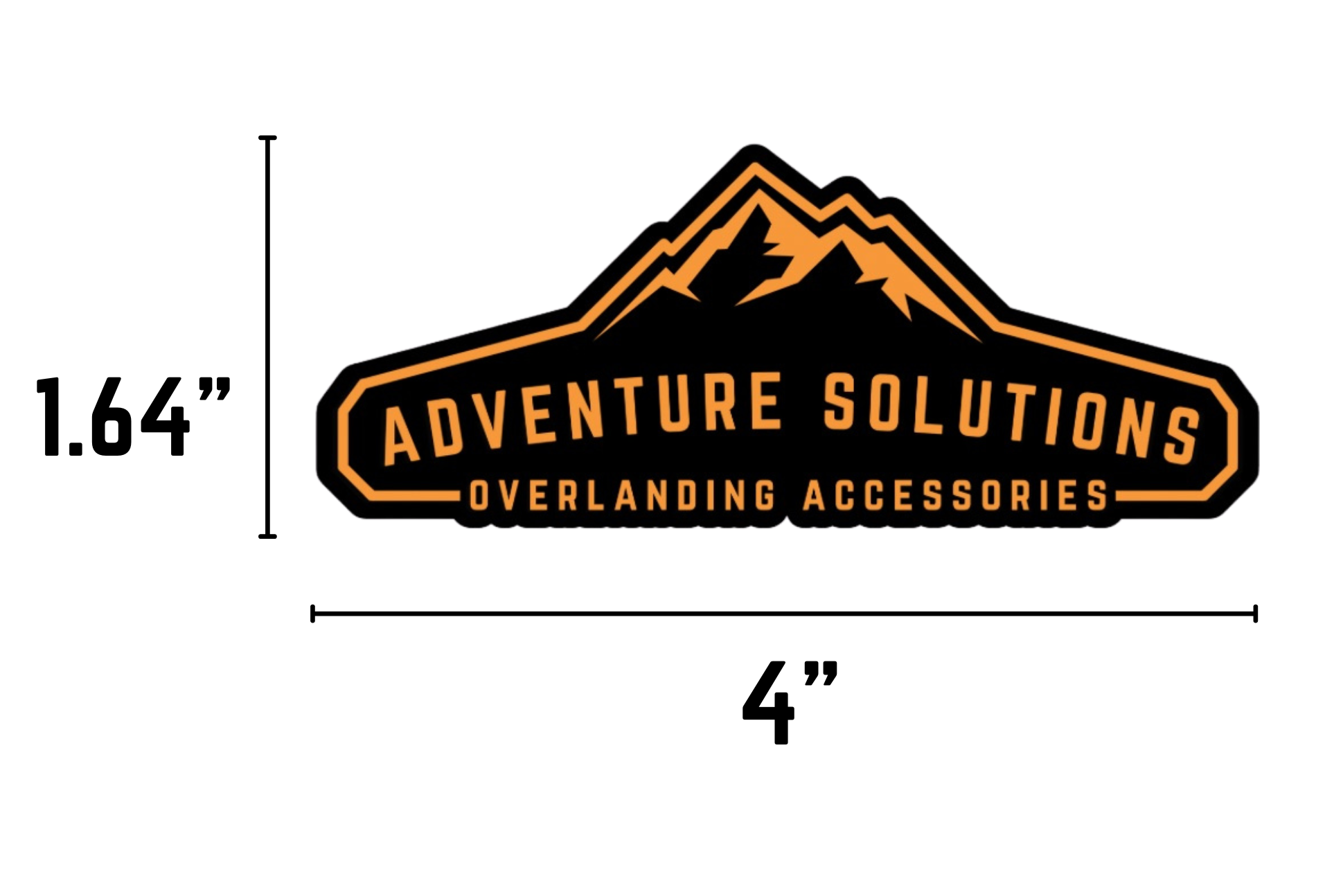 “Adventure Solutions” Sticker